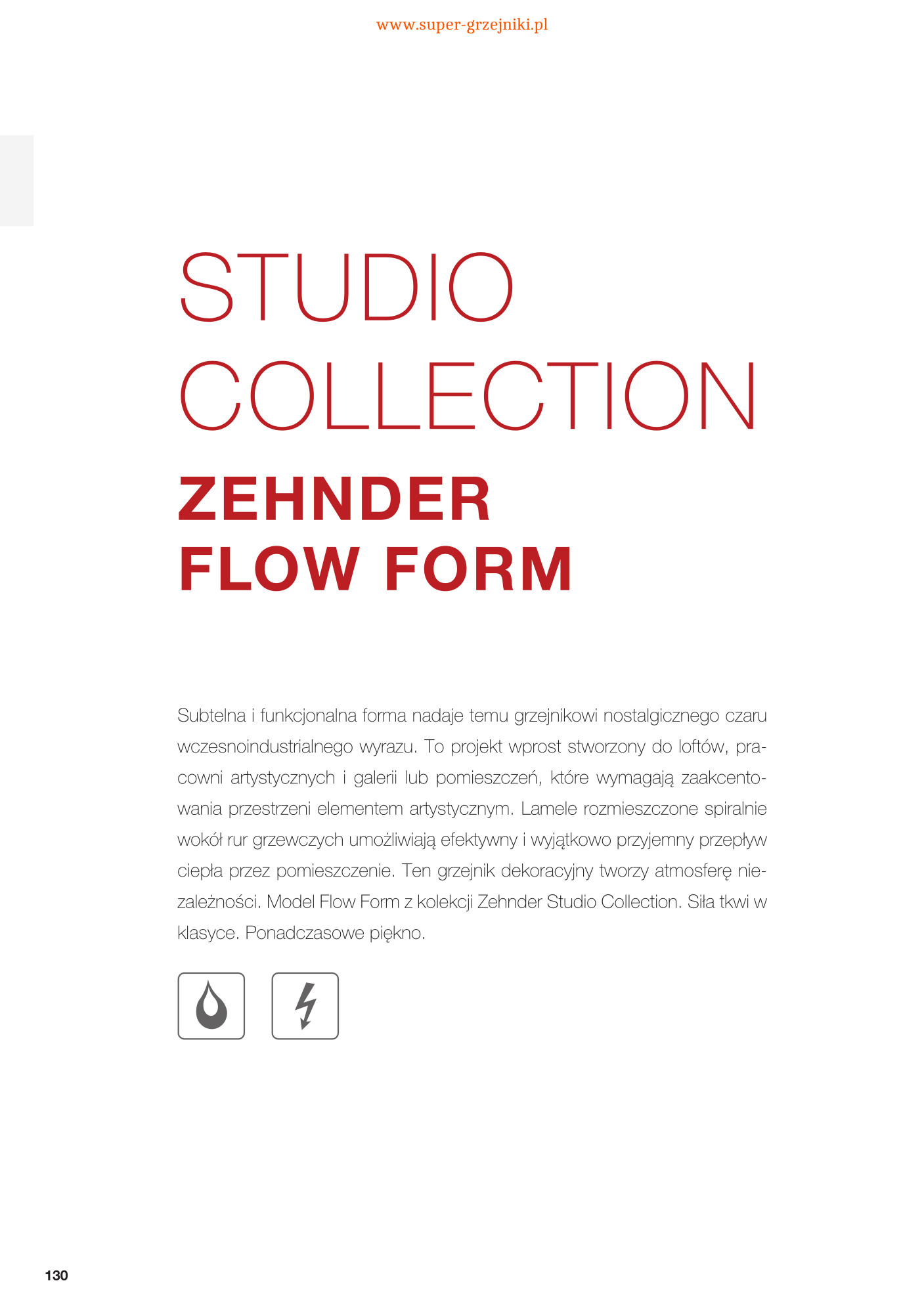 Grzejnik Flow Form - Zehnder