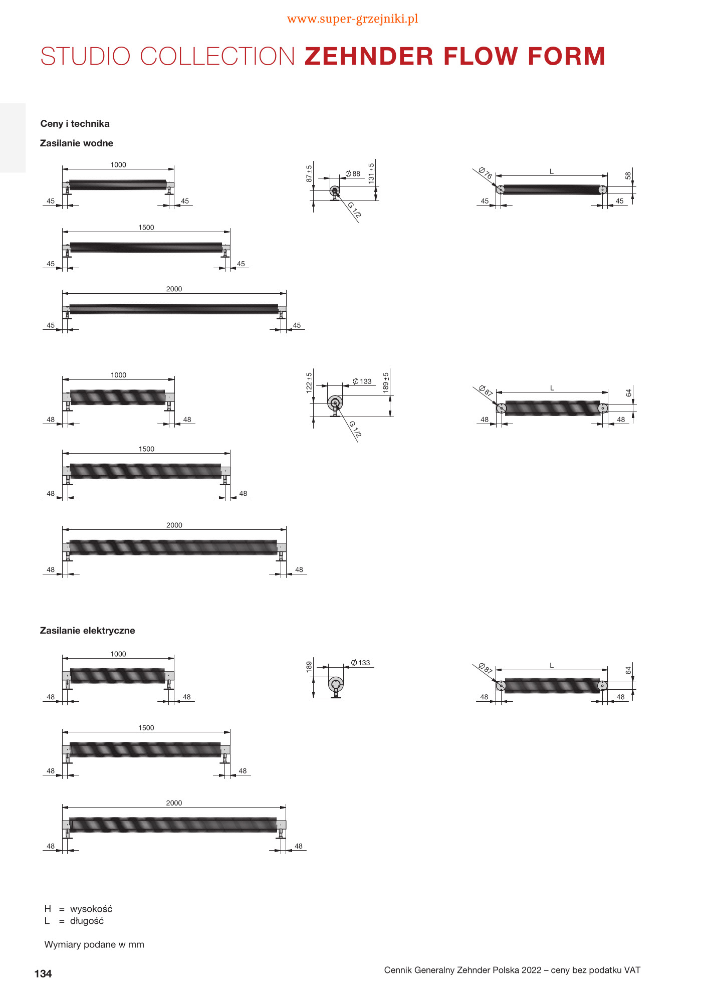 Grzejnik Flow Form - Zehnder