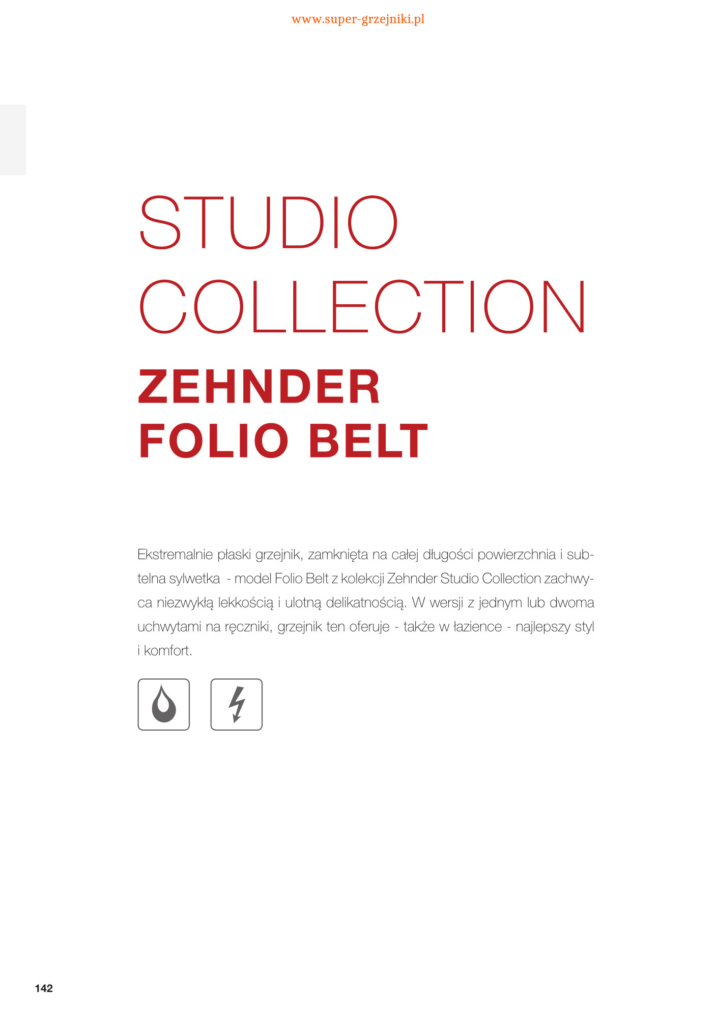 Grzejnik Folio Belt - Zehnder