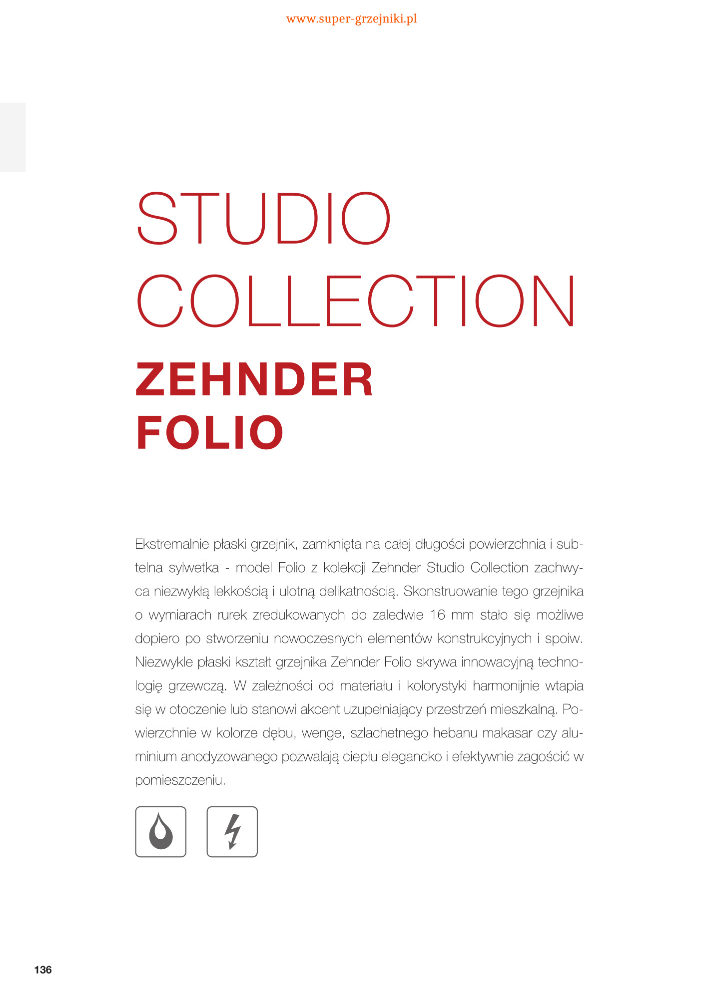 Grzejnik Folio - Zehnder